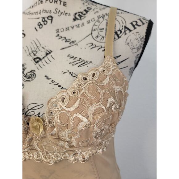 Rampage Lace Overlaid Corset Top SZ S Goth Ravewear Sheer Romantic Fairy Y2K - Picture 3 of 8